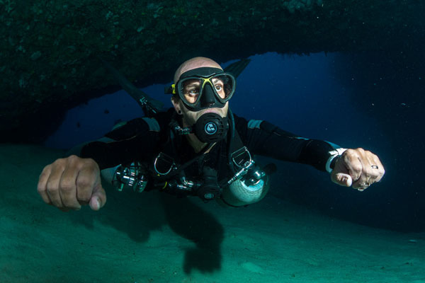 sidemount cavern