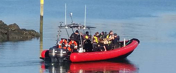 Whakaari Express dive boat